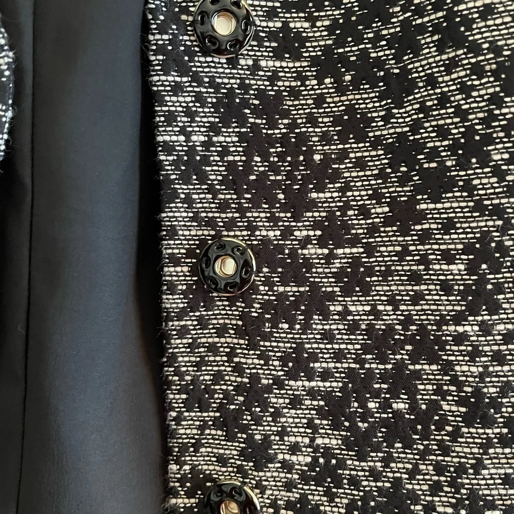 Red Valentino Garavani Floral Black Blazer size 46 or US 10 - Picture 6 of 6